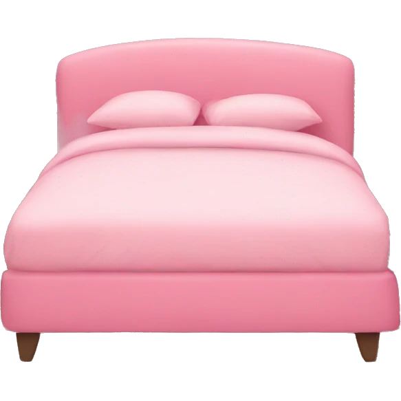 Pink bed emoji
