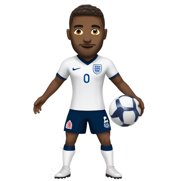 Footballer for England  emoji