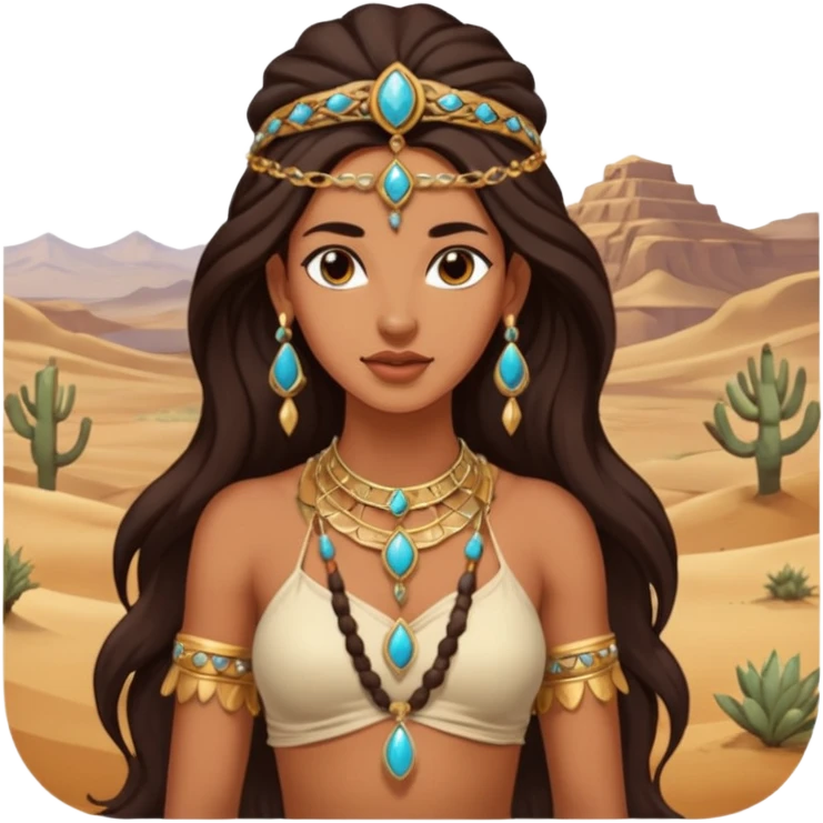 Wild Moroccan centaur woman emoji