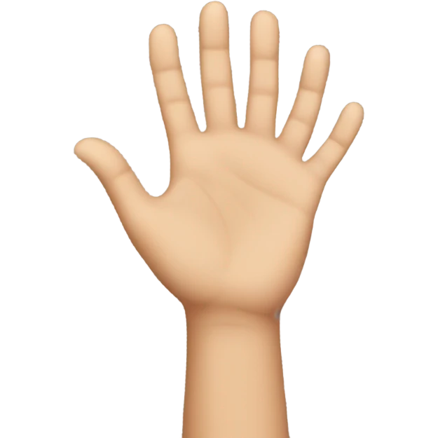 Palms of hands outstretched  emoji