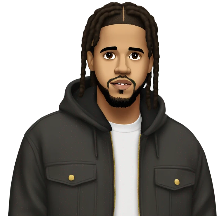 J cole in 2024 emoji