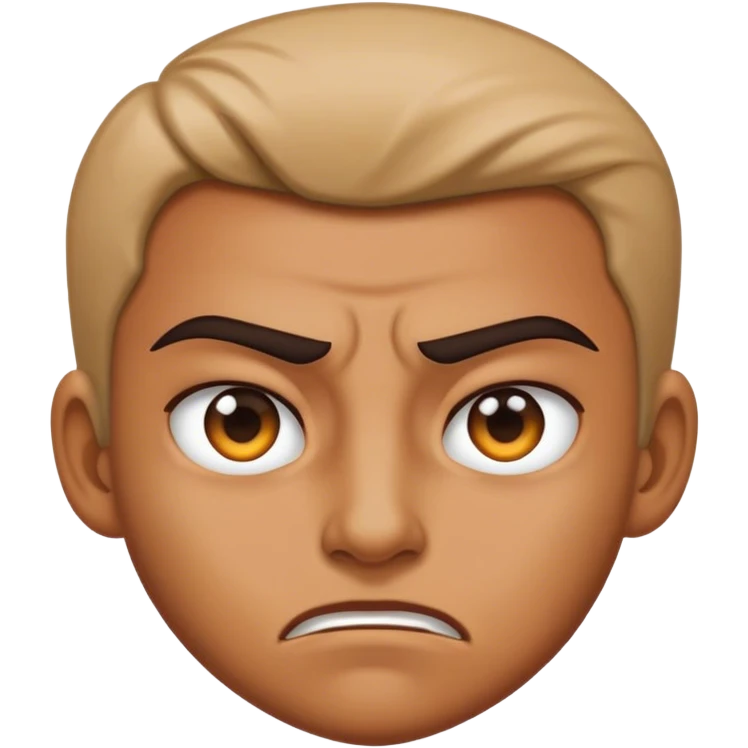 mean person  emoji