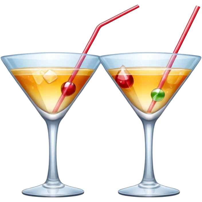 cocktail glasses emoji
