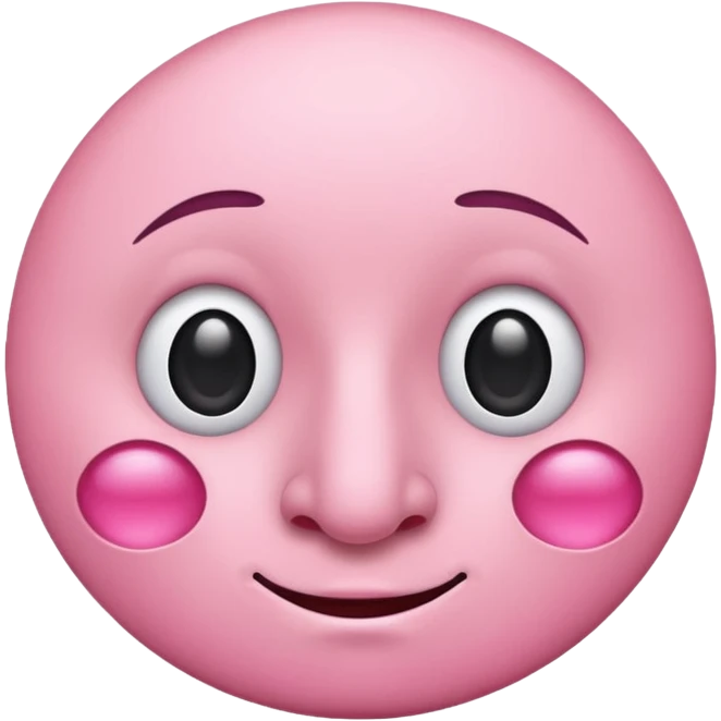 big round cartoon nose emoji