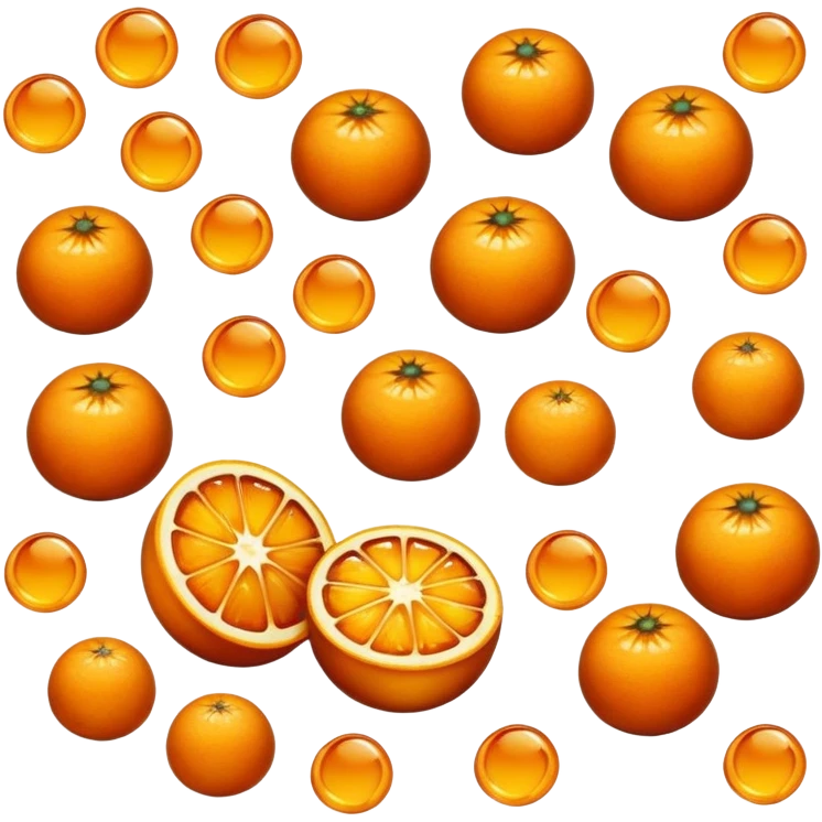 caramelized orange emoji