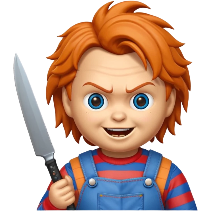 Un emojin de chuky emoji