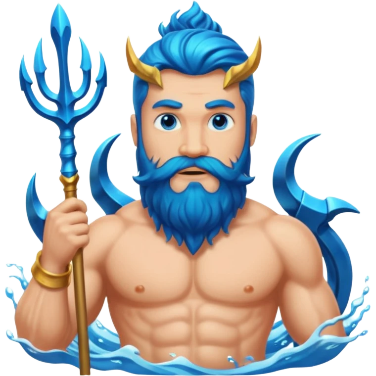  Greek god Poseidon emoji