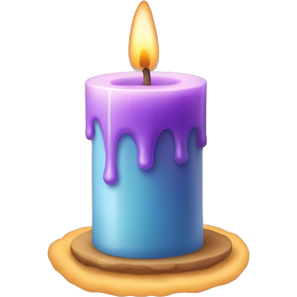 Candle without fire emoji