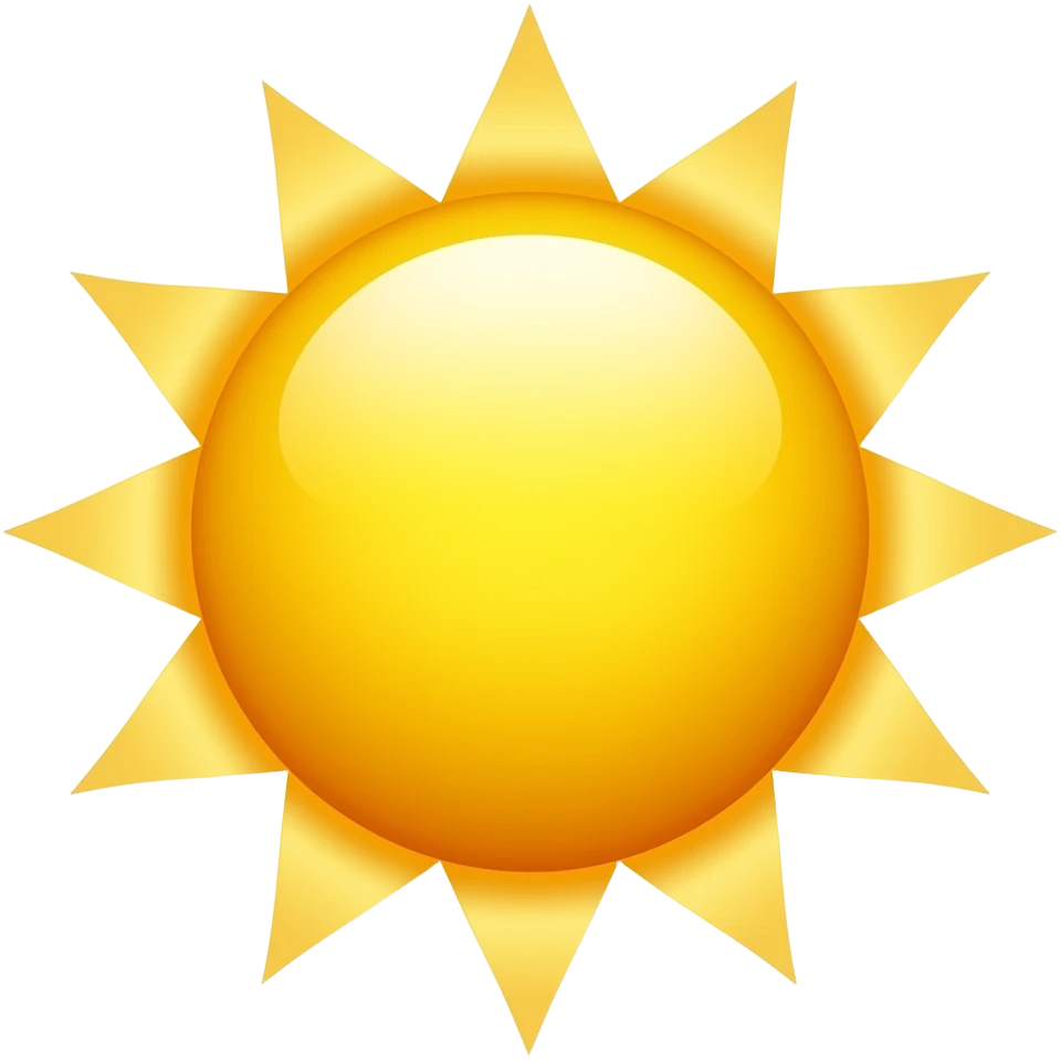 sun emoji
