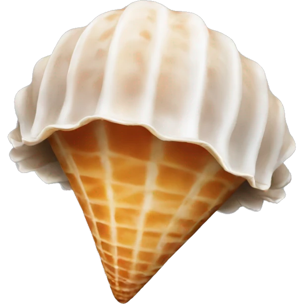 Cone shell emoji