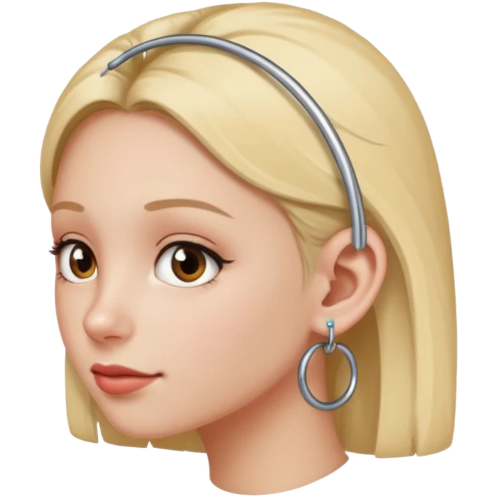 girl ear emoji