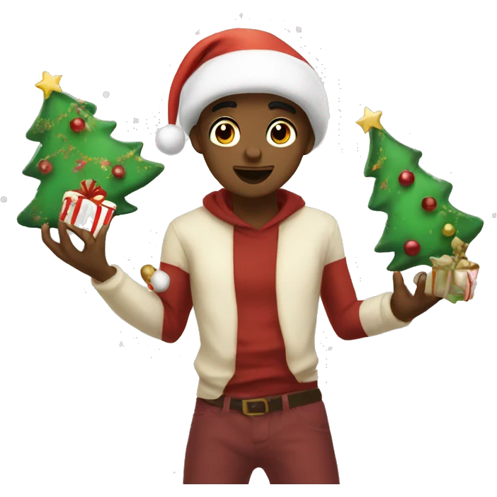 Vanilla Aesthetic Christmas emoji