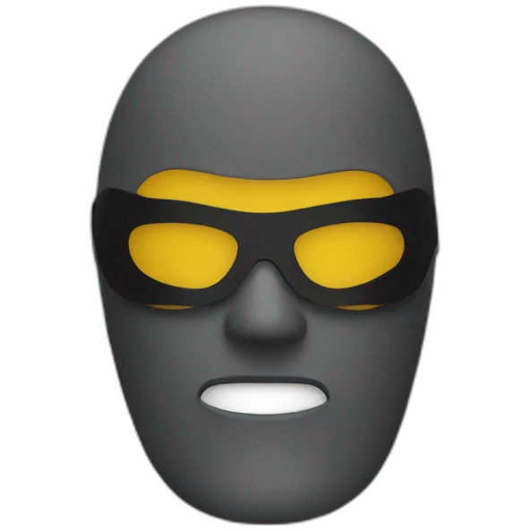 masked man emoji