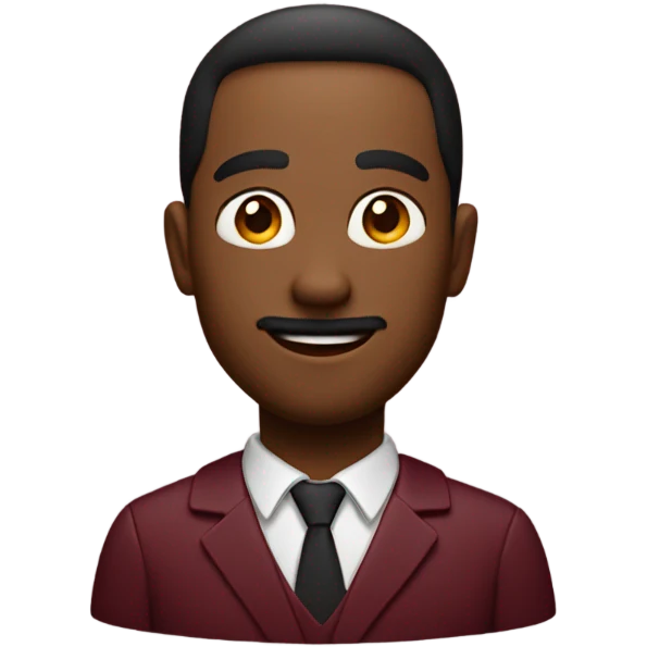 Netflix icon in burgundy colour emoji