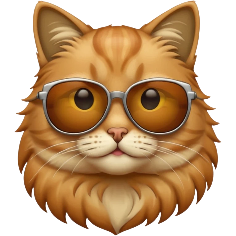 Cat wearing sunglasses emoji