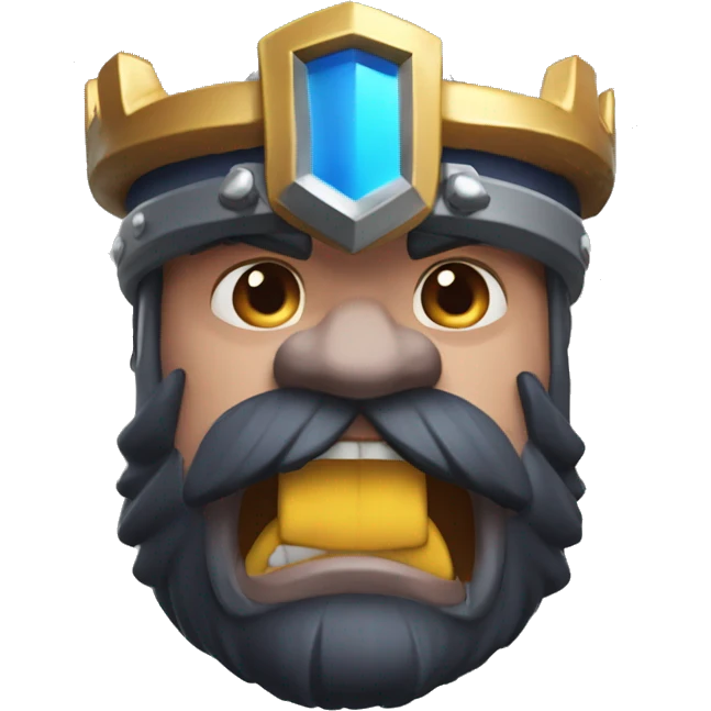 Clash Royale bárbaro hi emoji