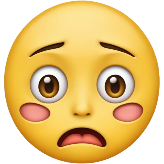 😒😳 in this face only not human face emoji