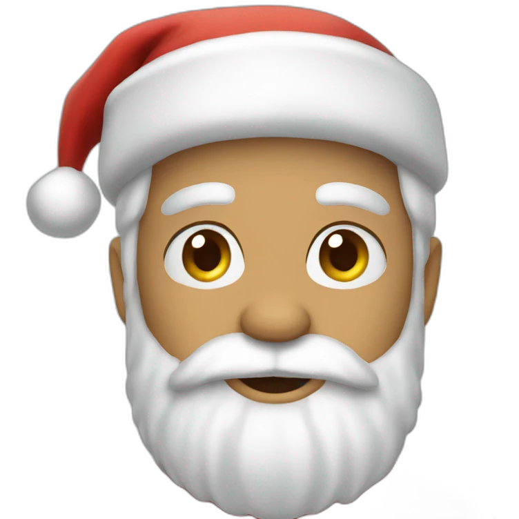 Pere noel emoji