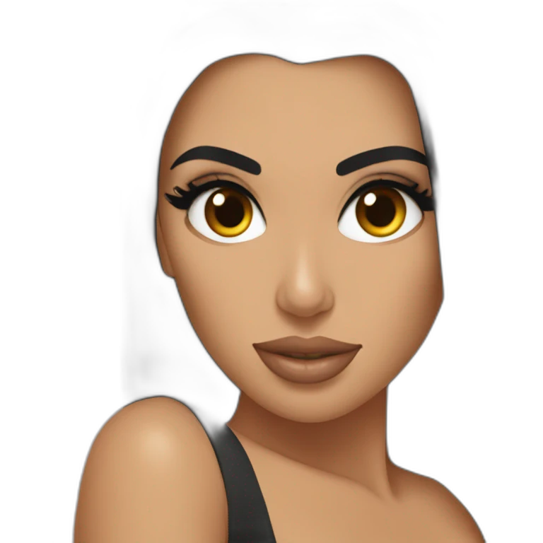 Kim Kardashian emoji