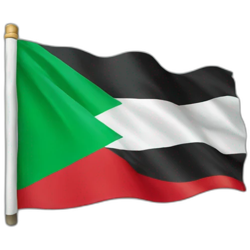 Drapeau palestinne emoji