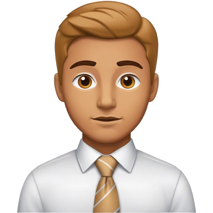 Man tie freedom emoji