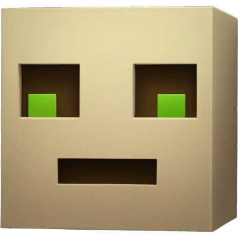 Minecraft Grass Block Logo emoji