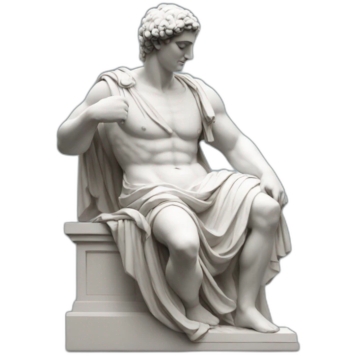 greek statue without a face  emoji