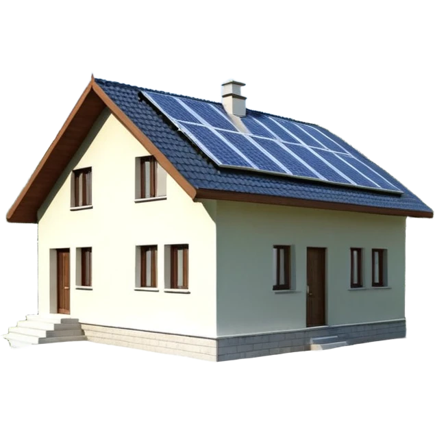 минималистичный дом как домашняя директория emoji