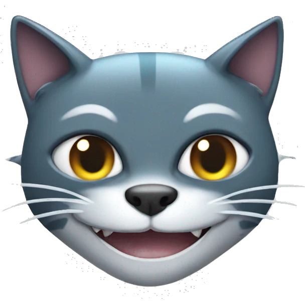 Shark cat emoji