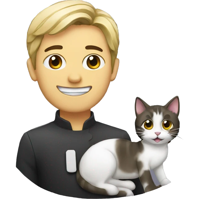 Dantist and cat emoji