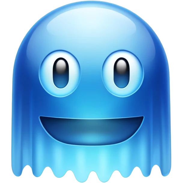 Pac-Man ghost emoji