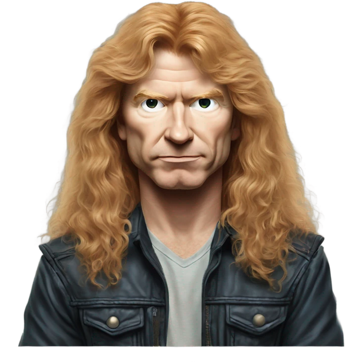 eighties dave mustaine emoji