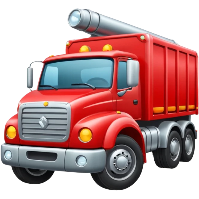 Camion avec des gyropahre emoji