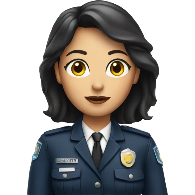 security woman emoji