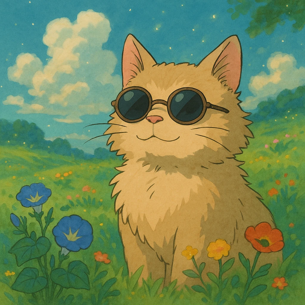 cat wearing sunglasses emoji
