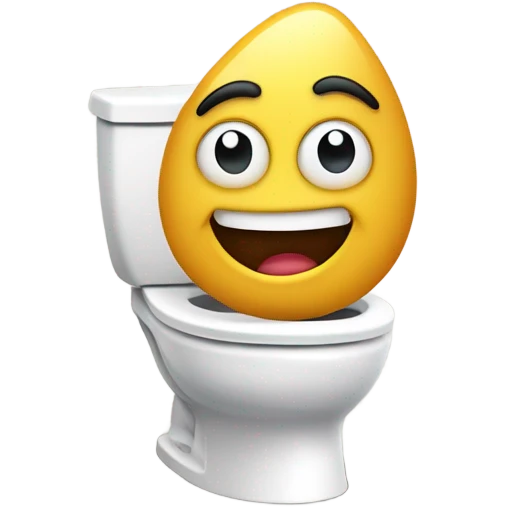 Skibidi toilet emoji