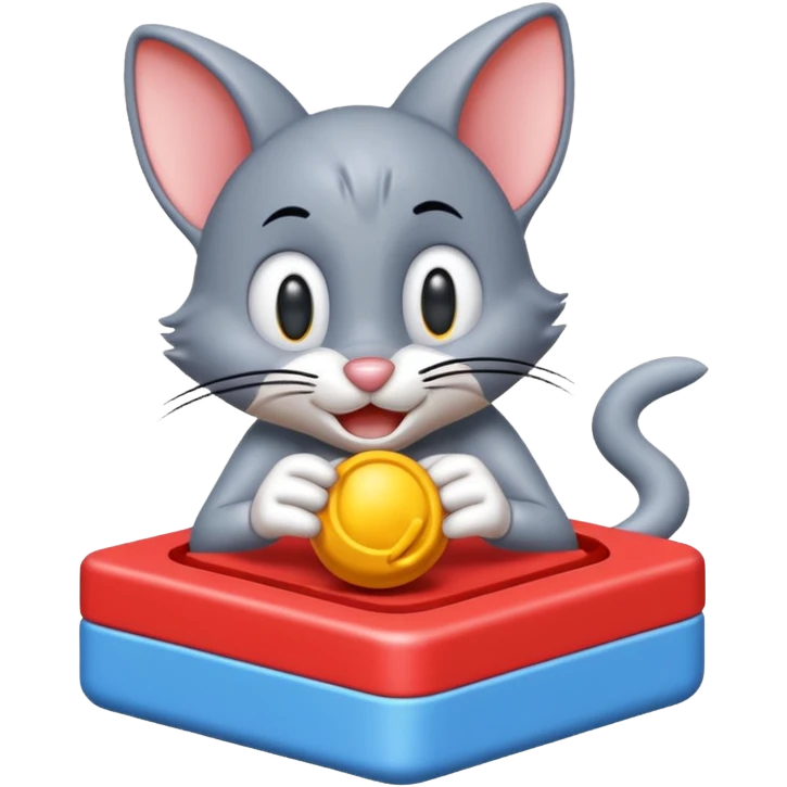 tom and jerry  game 3d icons emoji