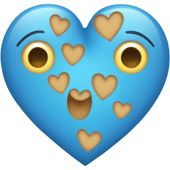 Blue heart emoji