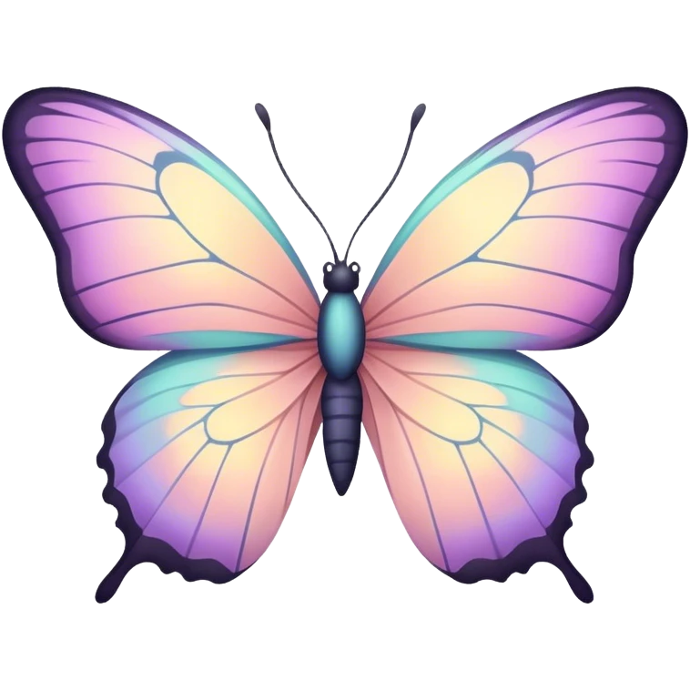 Pastel butterfly  emoji