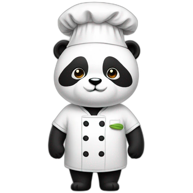 panda chef emoji