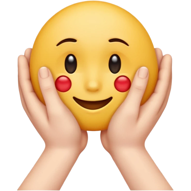 hands caressing 🫩 emoji emoji