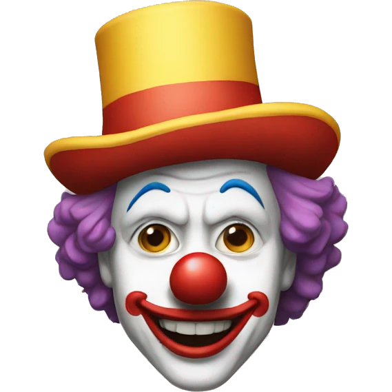 the clown emoji