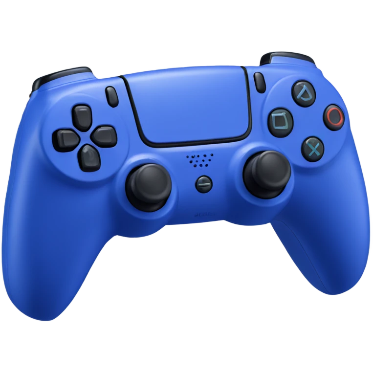 blue ps5 controller  emoji