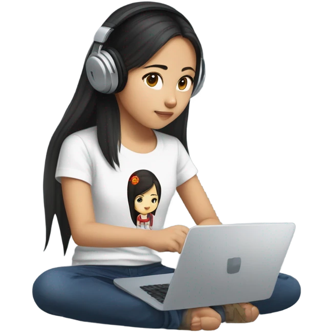 kyrgyz girl programmer emoji