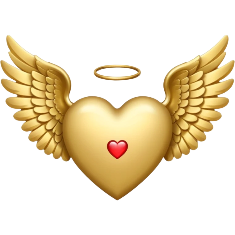 heart with angel wings emoji