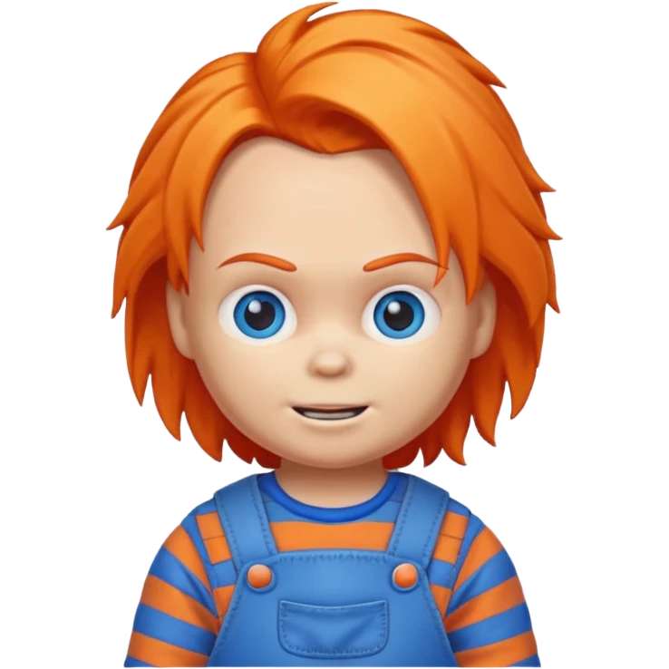 Un emojin de chuky emoji