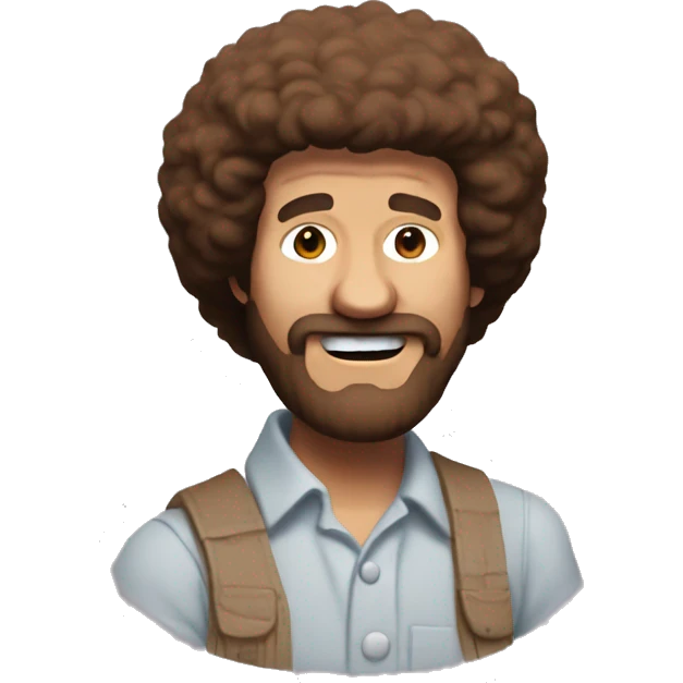 Bob ross emoji
