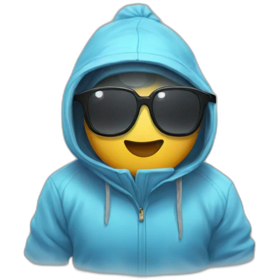 Puddle con gafas emoji