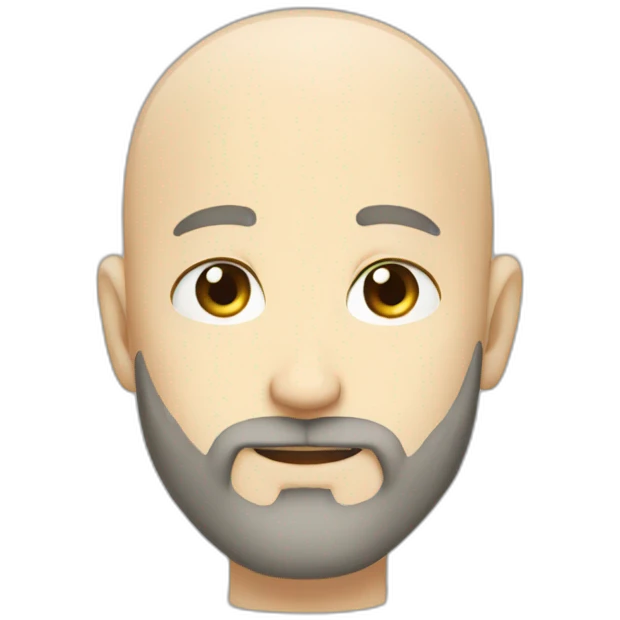 bald blondebeard anime emoji
