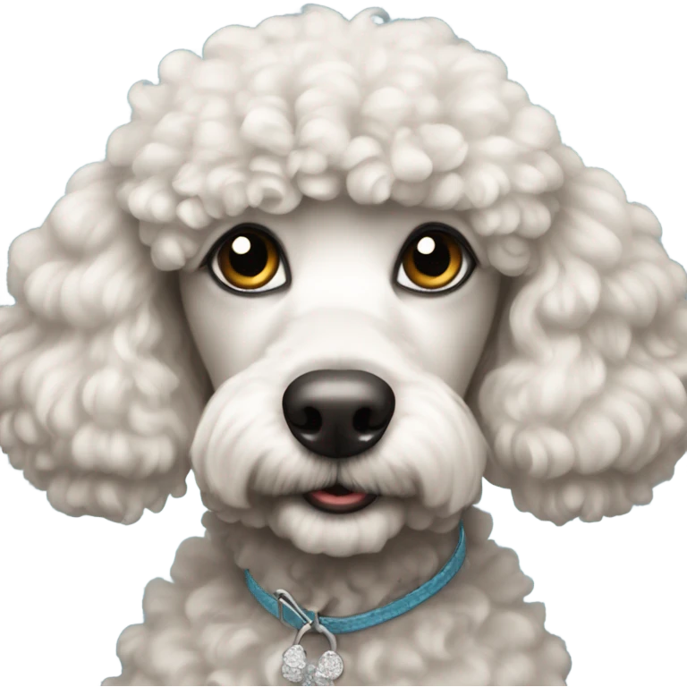 Poodle mone emoji